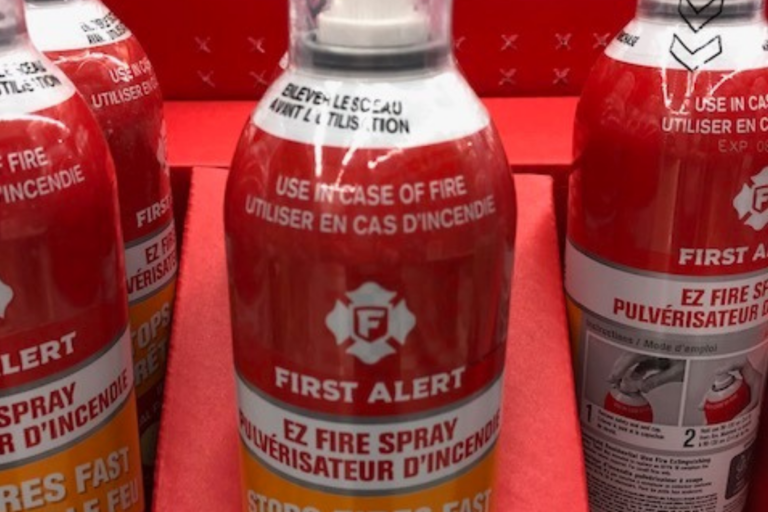 Fire Extinguishing Spray