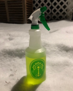 Spray Bottle De-icer